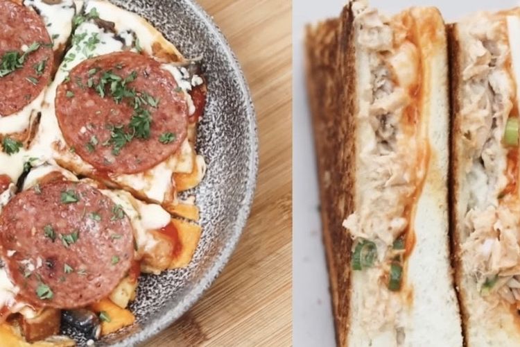 Resep Pizza Roti Tawar Dan Tuna Melt Toast Ala Chef Devina Hermawan