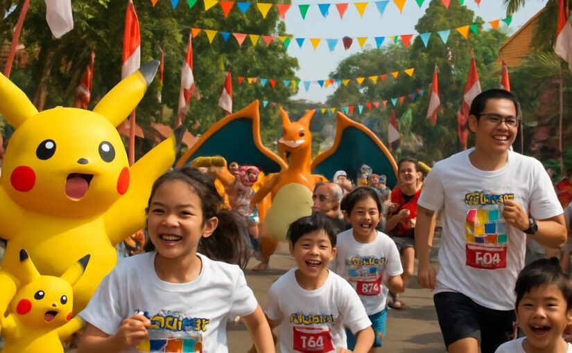 Ilustrasi Pokémon RUN 30: Keseruan Event di Indonesia Bersama Zeusbola